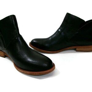 Kork Ease Ryder Womens Black Leather Ankle Boots Booties Shoes Size 9.5 M